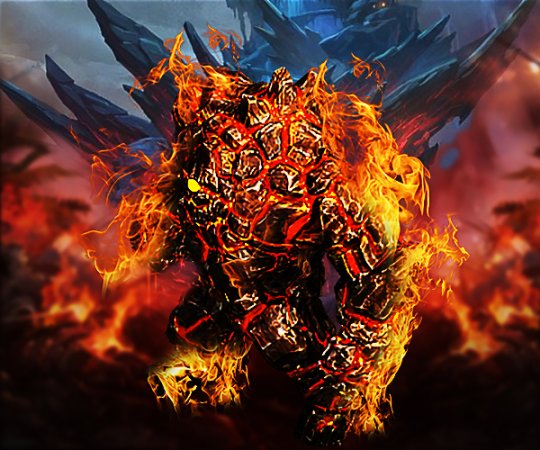 火系巨兽,乃是《神兽》火系妖法的鼻祖,曾授予其弟子火云邪神多项