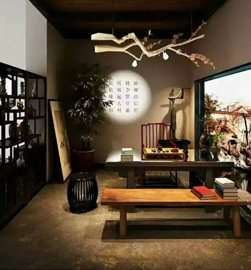 新中式茶室装修 以茶为名 清新雅致 这才是中国人的品质生活