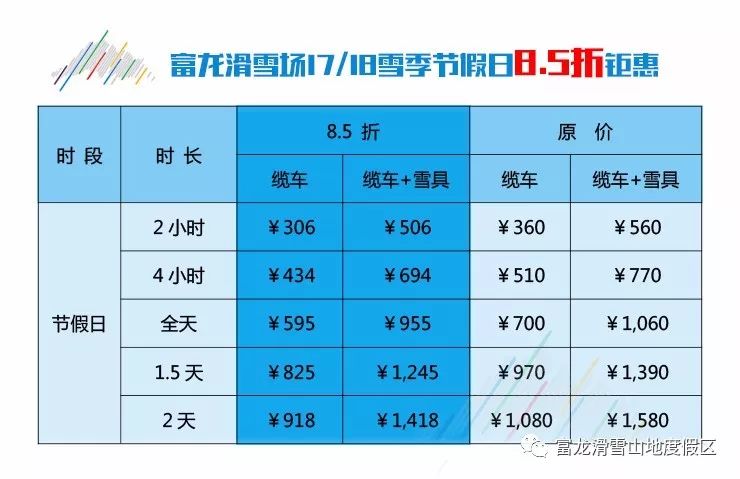 送谈球吧体育给春节计划去滑雪的好朋友们 全国32家滑雪场春节价格(图10)