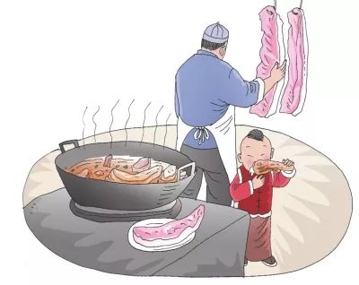 【年文化】腊月二十六 杀猪割年肉