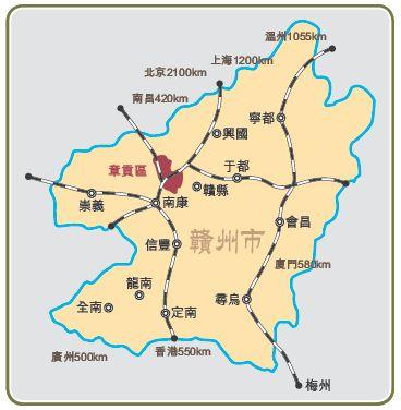 地理答啦:江西省的上饶和赣州两座城市,哪个发展潜力