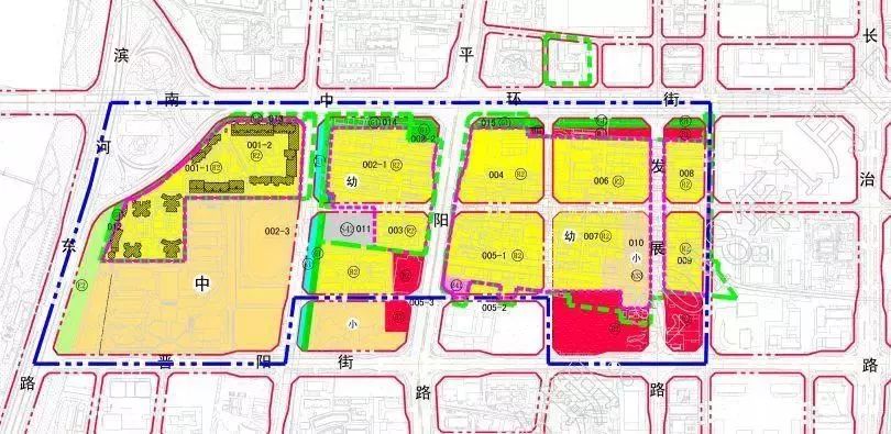 据太原规划网信息显示,太原小店区殷家堡村城中村改造用地 位于北临南