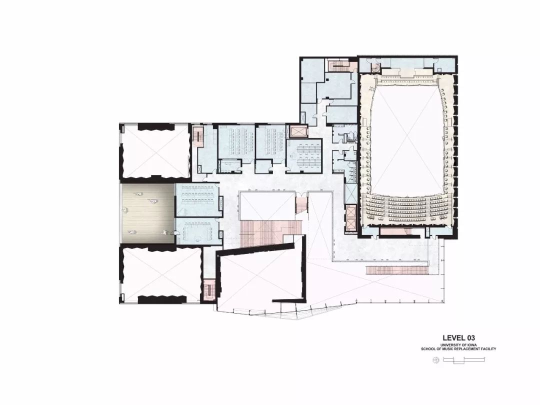 5种空间9个步骤教你如何分析并制作一张大型建筑平面图！(图10)