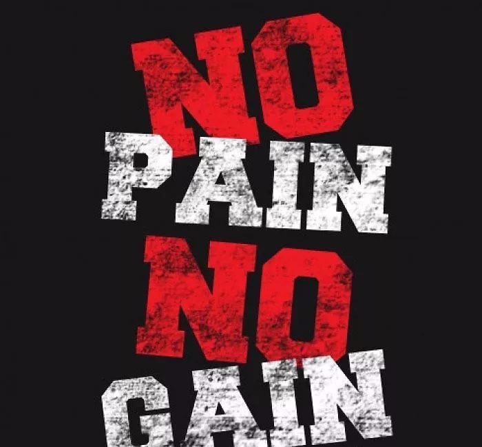 健身别整天no pain no gain了,最后一张图才是健身者