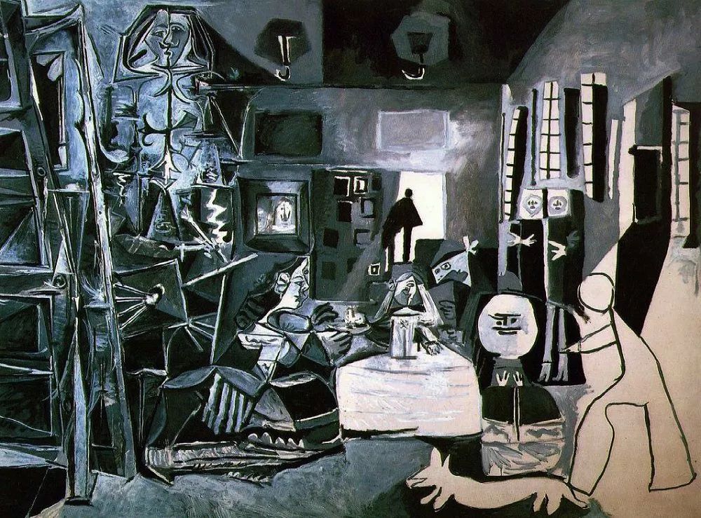 las meninas pablo picasso,1957