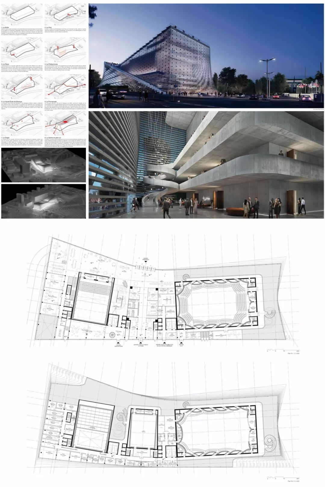 5种空间9个步骤教你如何分析并制作一张大型建筑平面图！(图5)