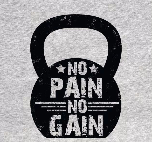 健身别整天no pain no gain了,最后一张图才是健身者