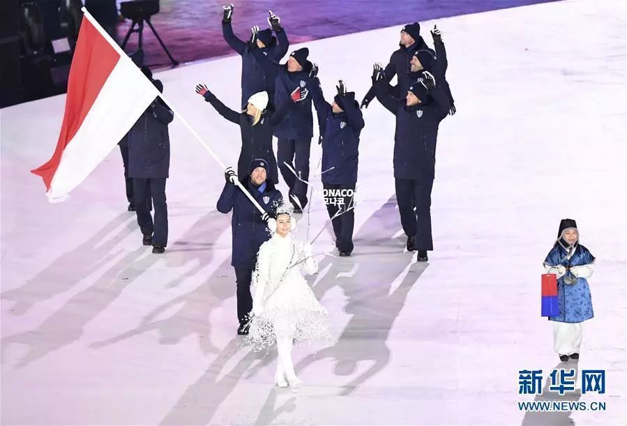 平昌冬奥会开幕式上的那些非洲面孔