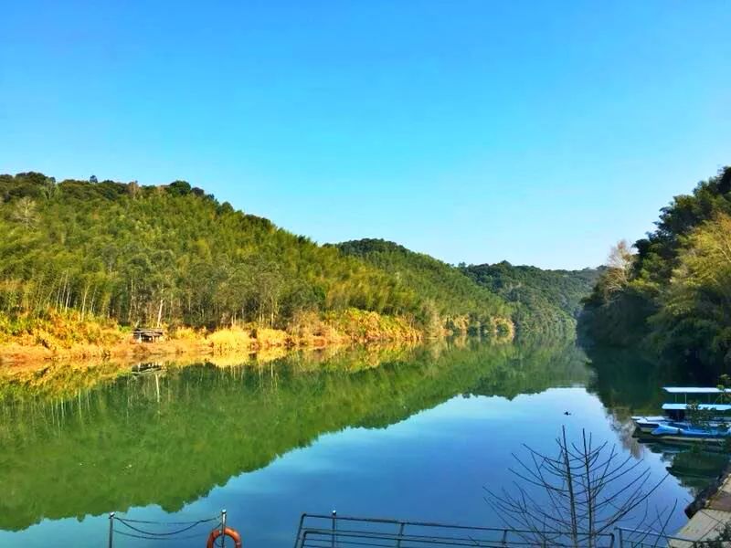 九曲度假村,是目前我县唯一的国家4a级旅游景区.现在