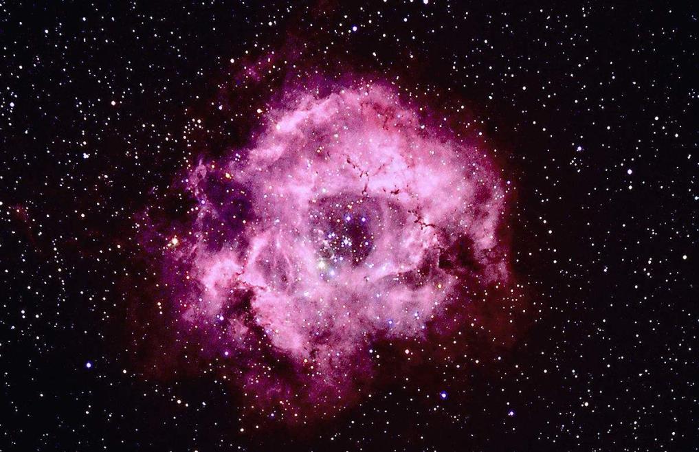 科学家距地5千光年发现罕见"玫瑰星云"
