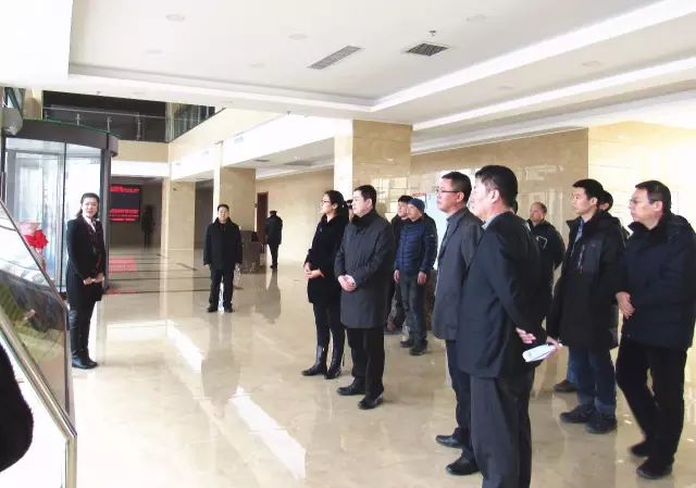 吉林市市委办公厅副主任孙德辉一行20人莅临中心进行学习调研.