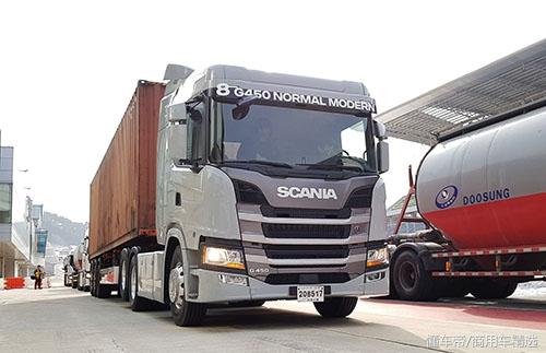 旗舰s650标配侧帘气囊!斯堪尼亚在韩国发布全新一代重型卡车