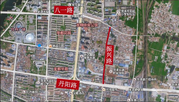 路口渠化工程前期开工建设八一路与天香路交叉口八一路与桂陵路交叉口