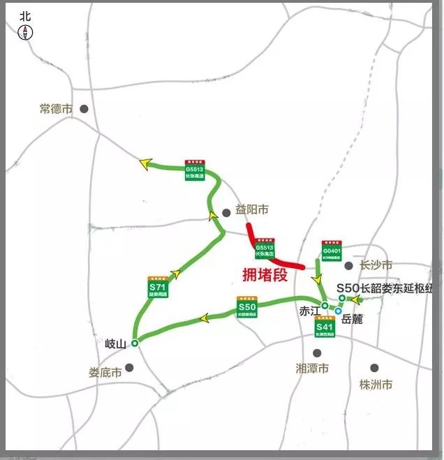 2,从长沙绕城高速转319国道(金洲大道)