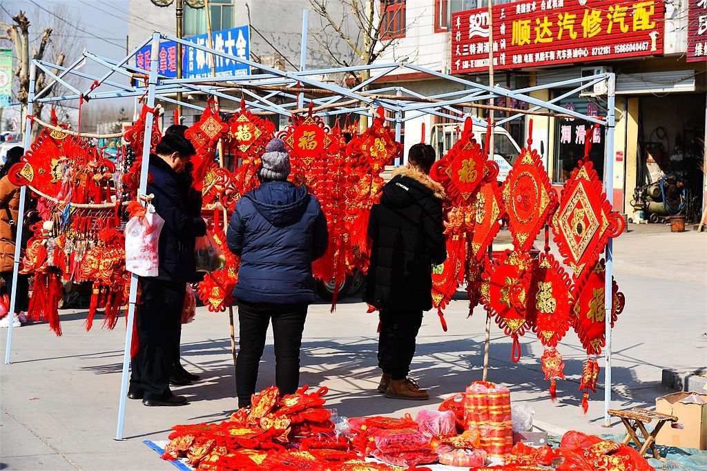 年二十八大汶河赶年集寻年味儿您准备好过年了吗