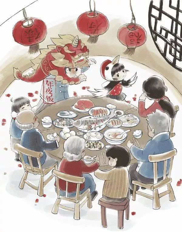 唯有 年夜饭 ,仍是中国人永恒的年味主题.