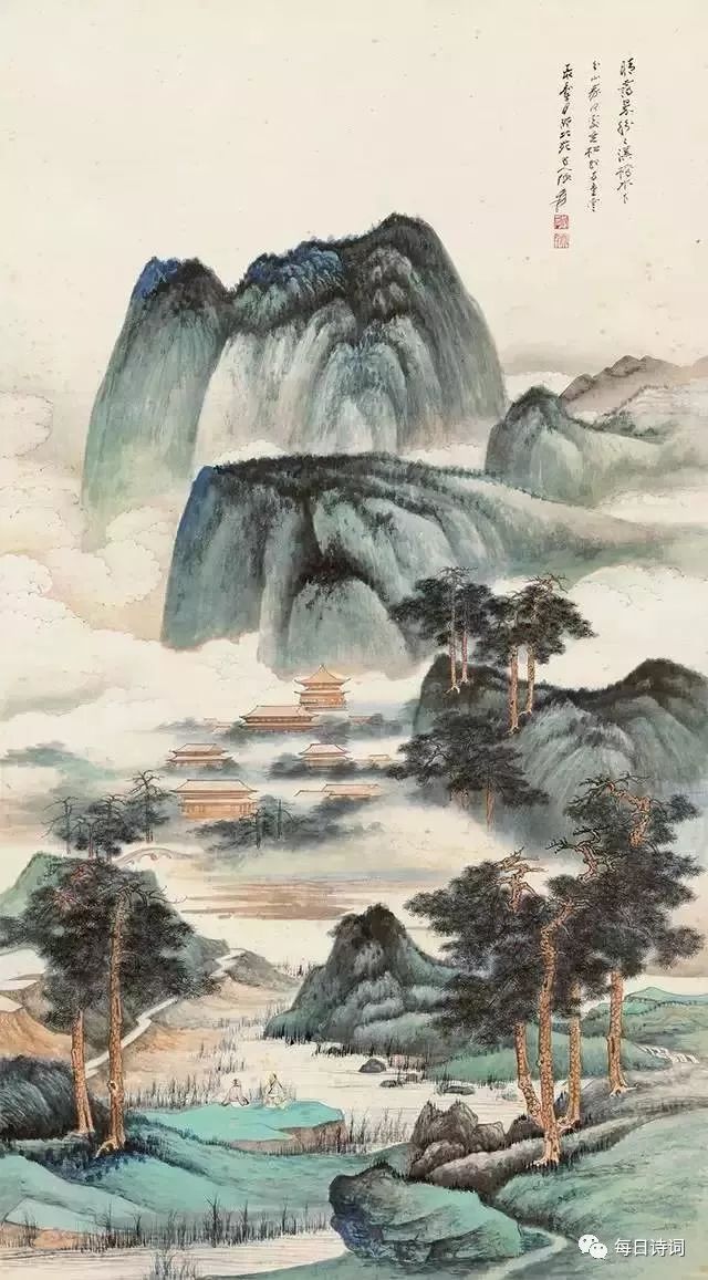 《山居秋暝》 【唐代】王维 空山新雨后,天气晚来秋.