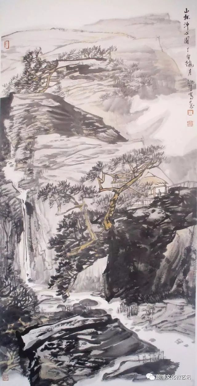 作品展 滑动查看下一张图片>展览回顾勇写山川蔚成章—陈茺蔚