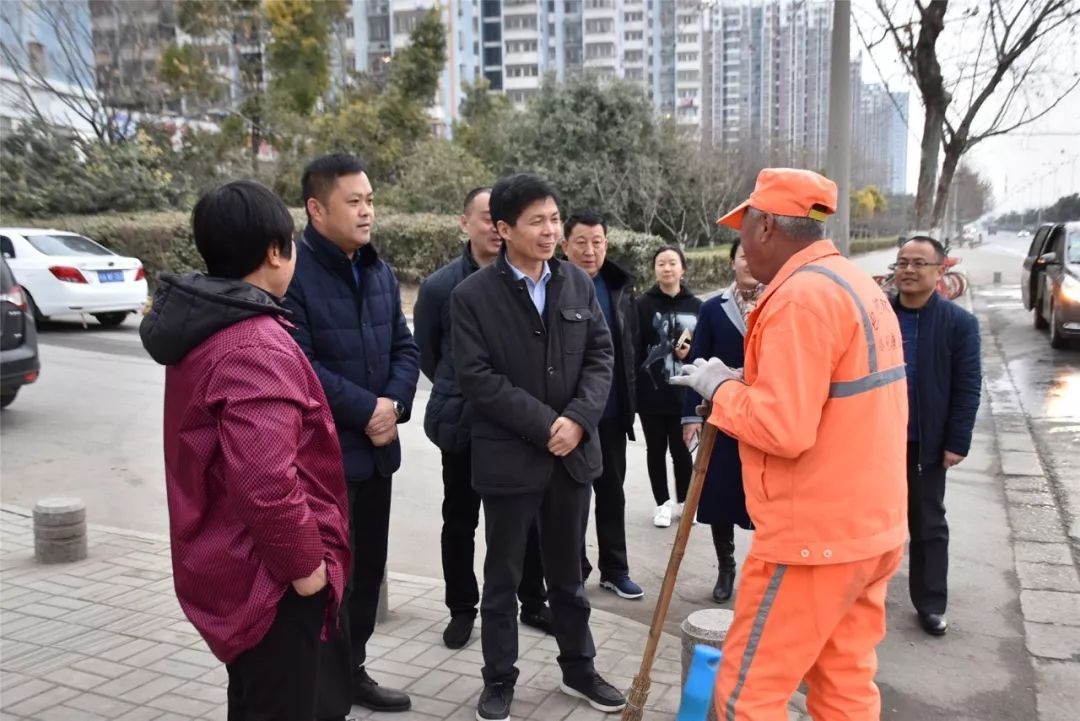 【督查】包河区常务副区长李命山一行督查我镇文明创建工作