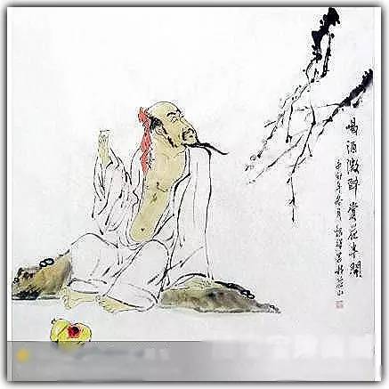 文化 正文  酒,很色彩.  白居易说:红袖织绫夸柿叶,青旗沽酒趁梨花.