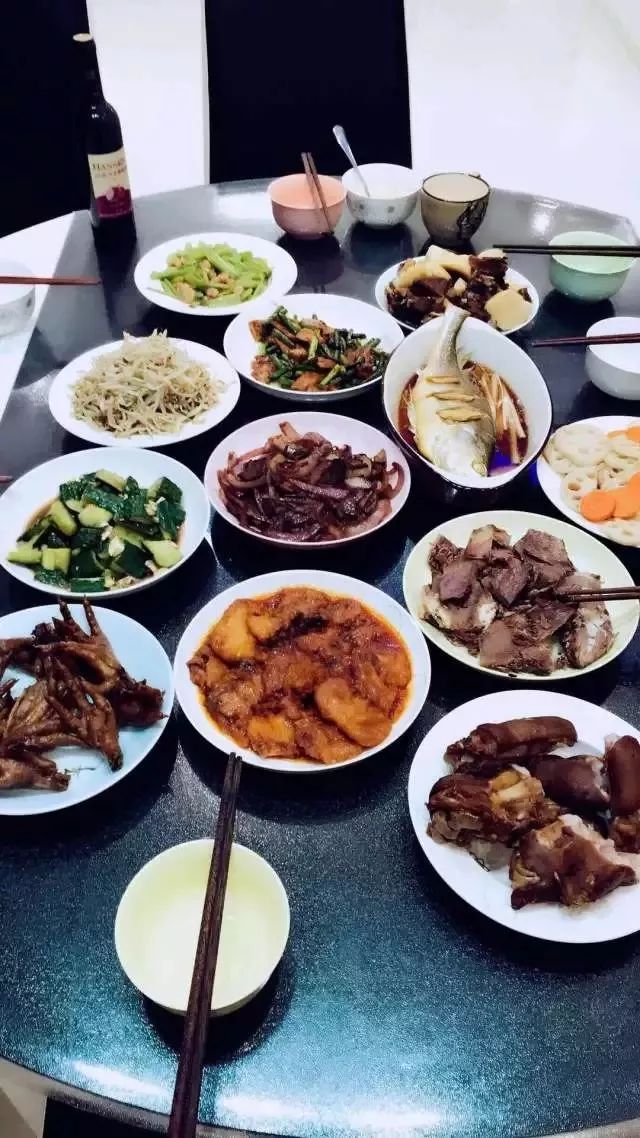 年夜大餐,尽在朋友圈!(图组)