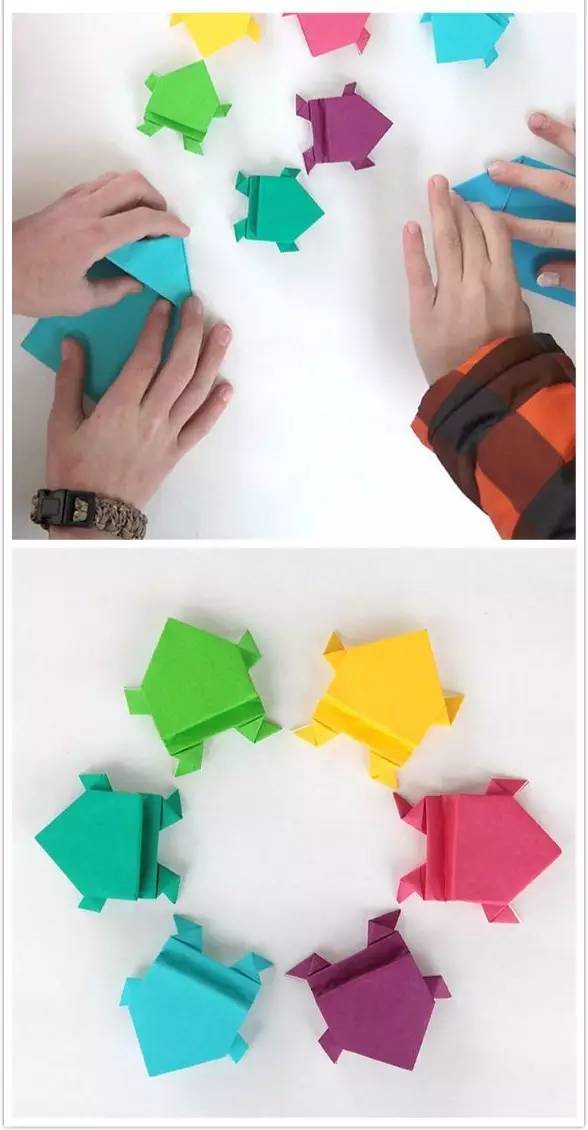 【折纸手工】最新款幼儿折纸手工,让你大吃一惊的100种创意!