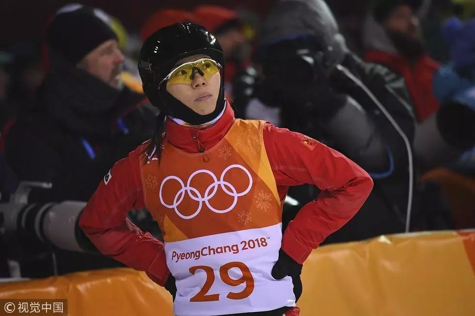 2月16日,2018平昌冬奥会自由式滑雪女子空中技巧决赛,徐州姑娘张鑫