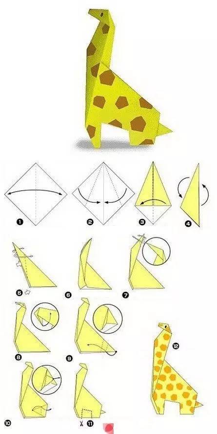 【折纸手工】最新款幼儿折纸手工,让你大吃一惊的100种创意!