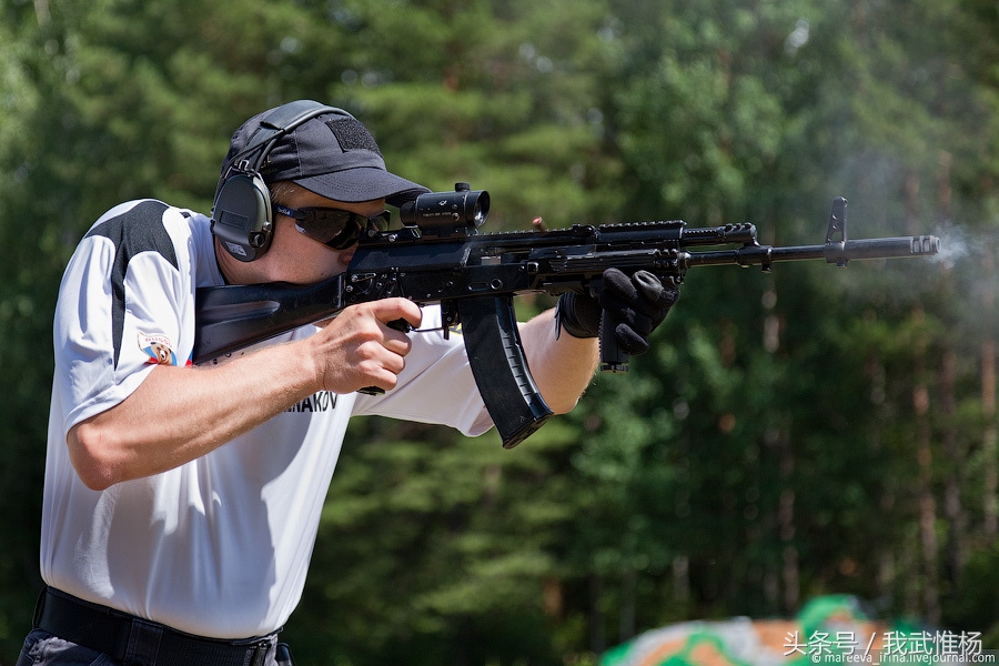 射手试用ak12步枪