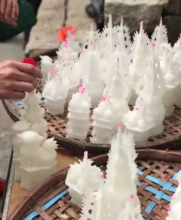 潮汕传统纯手工白糖塔是怎样做成的?你想不到吧!