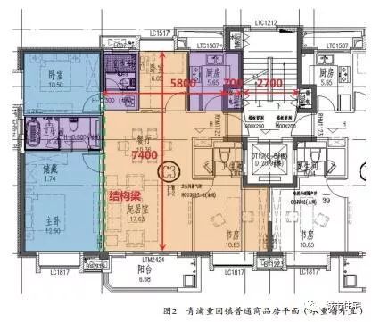 正文  中国住宅梦公园样板间项目将承重墙体布置在周边外墙和分户墙处