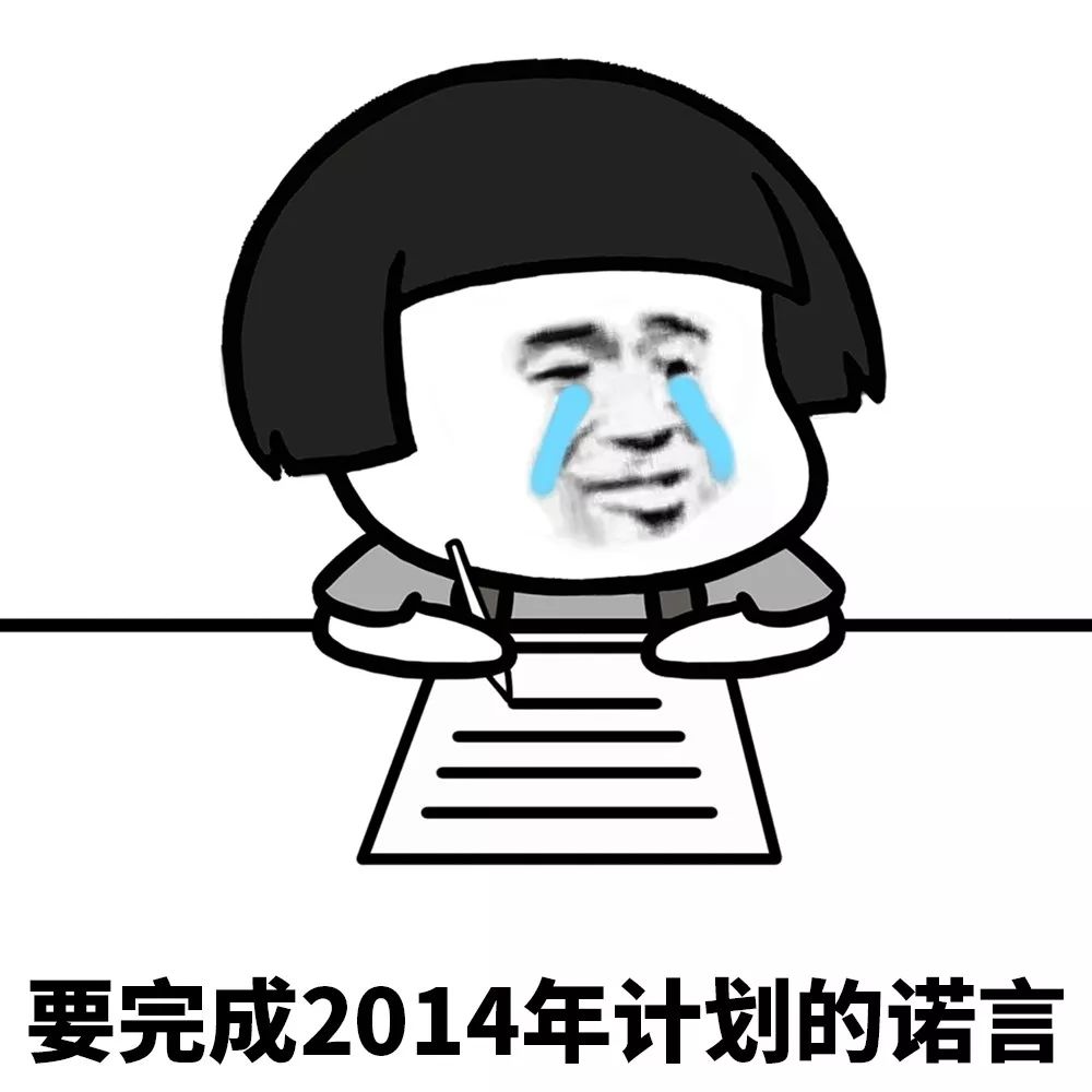 表情丨我的2018新年计划是这样的