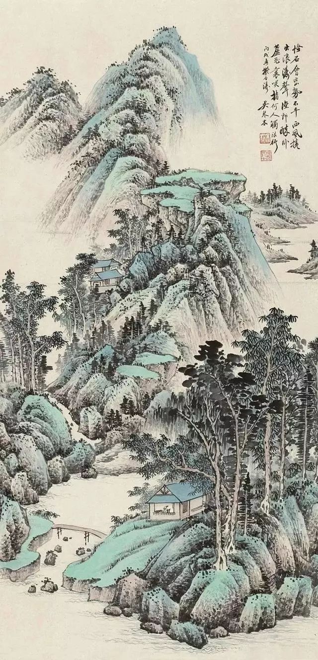 欣赏师古人吴琴木和他的传统山水画