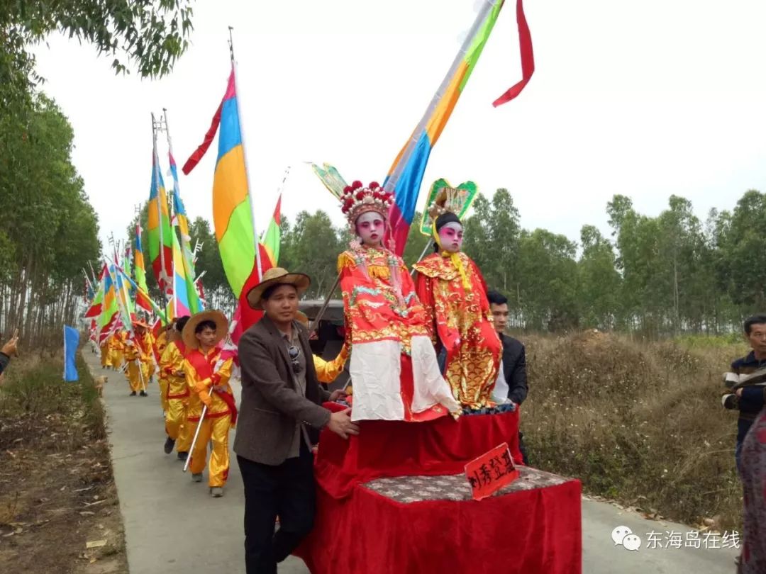 2018东海岛年例系列:民安镇金家东村游神