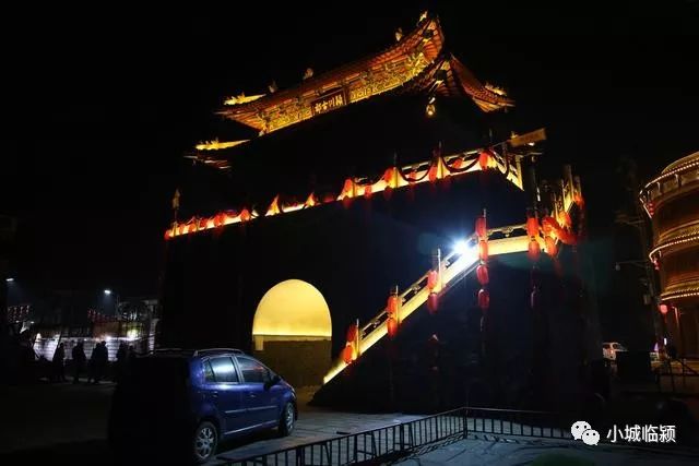 临颍鼓楼高清夜景