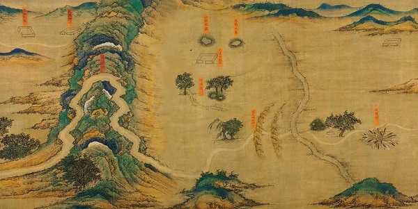 或非明画《丝路山水地图》从《蒙古山水地图》更名的背后