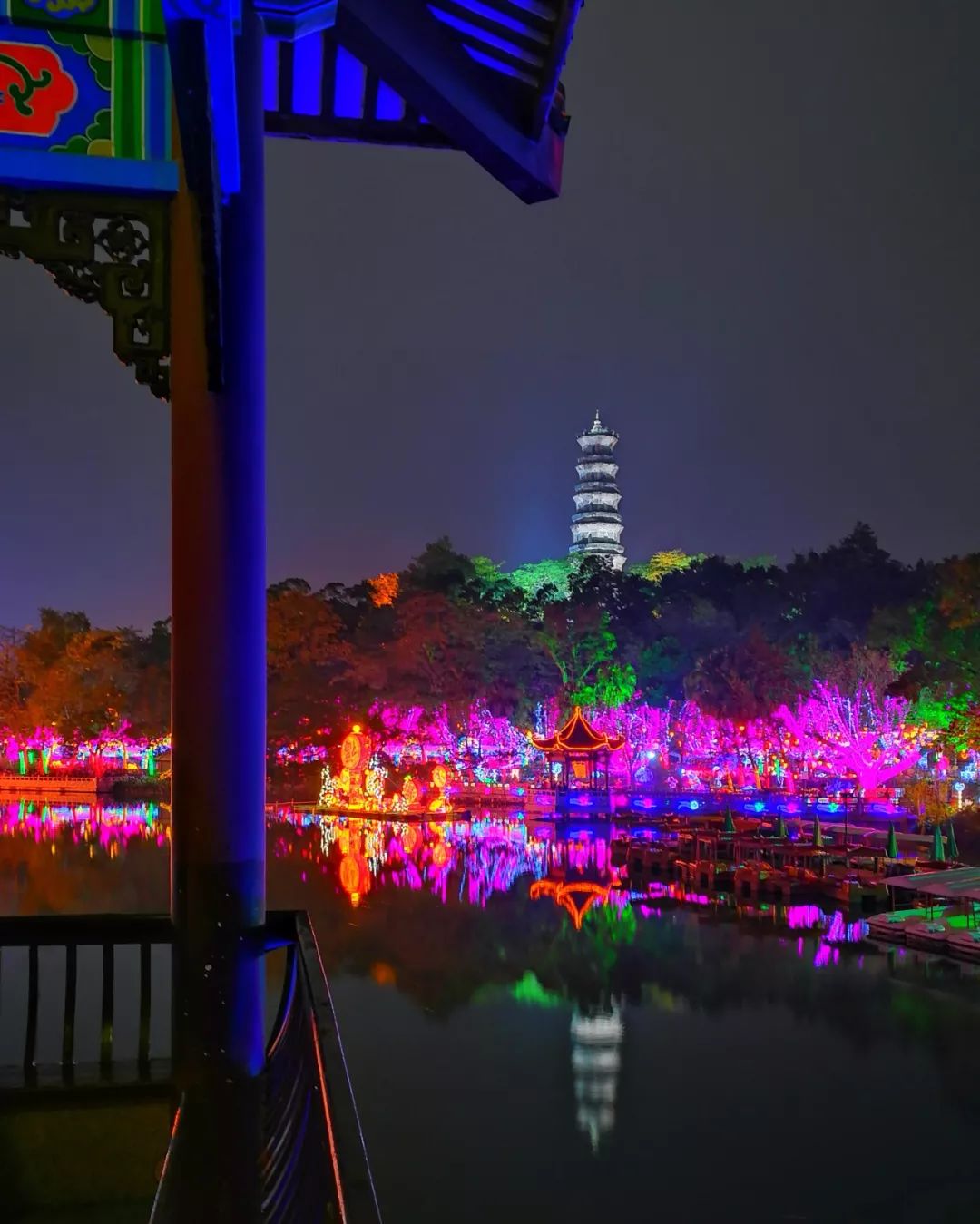 惠州西湖花灯拍摄手记