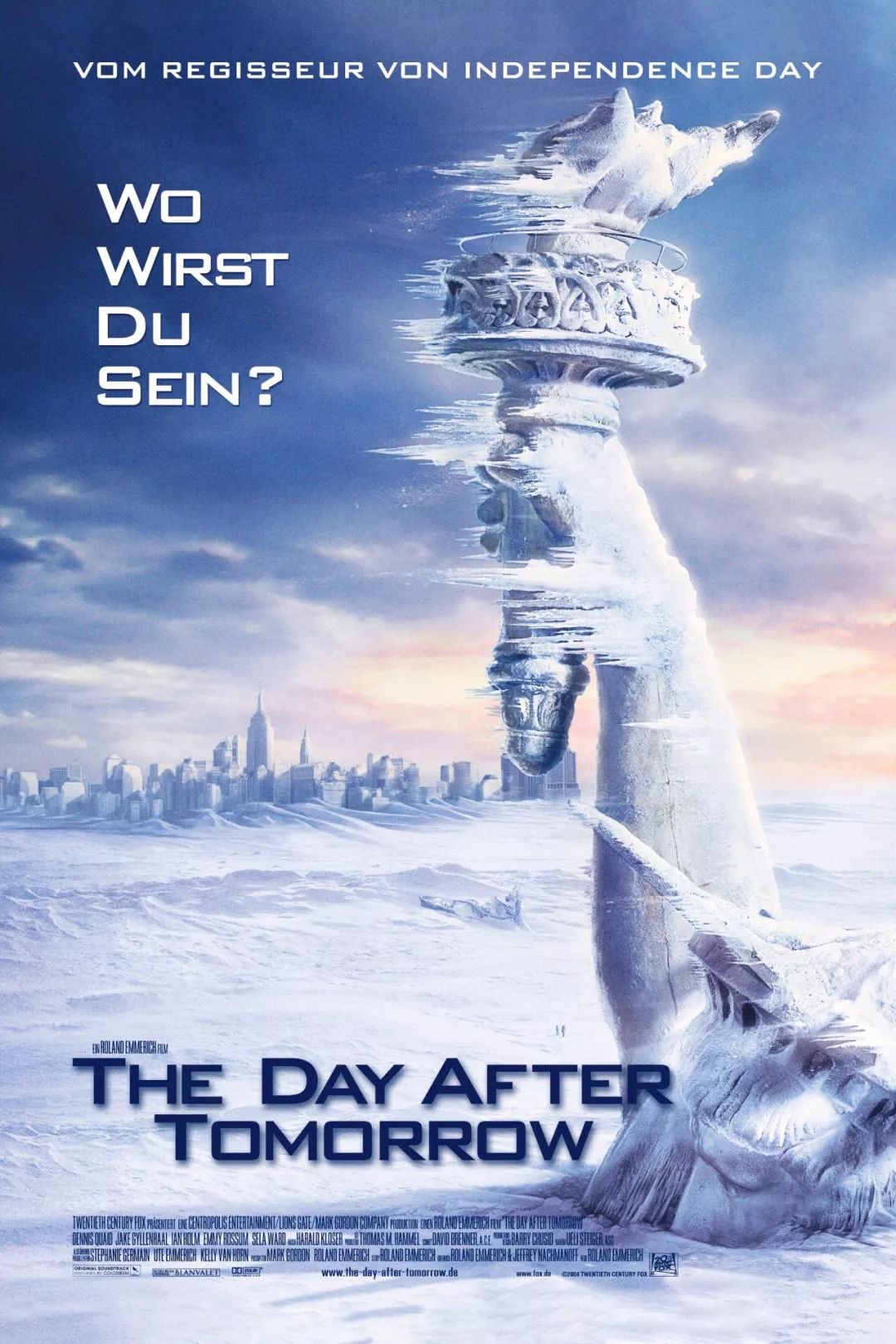 后天 the day after tomorrow 2004   采用"天"的题材,塑造一个快速