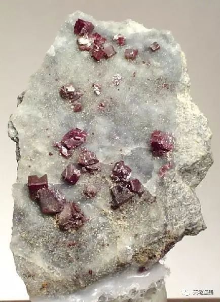 ite:石榴石(garnet:淡红银矿(proustite:红硅钙锰矿(inesite:红绿