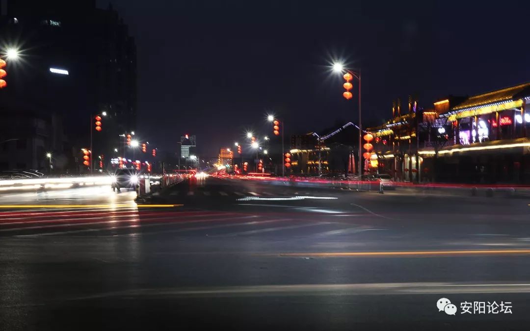 这里是安阳:春节的夜景太美,不好意思,我骄傲了!