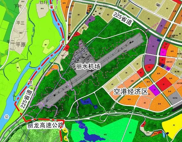 机场建成后,可由市区丽阳街——桐岭路一路直达丽水机场