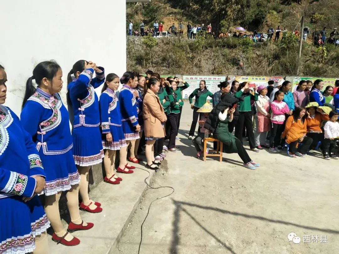 西林县古障镇茶桔之乡《醉美央达》2018年央达村春节