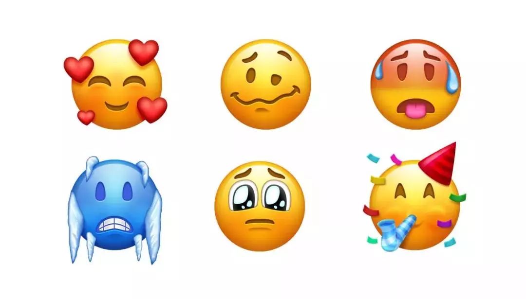 emoji又更新,比起"秃头"的表情,我还是更担心脸上的皱纹啊