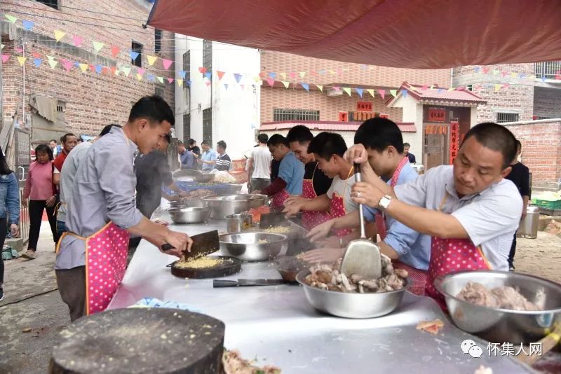 【多图】怀集多个村寨外嫁女集体回娘家,热闹非凡!