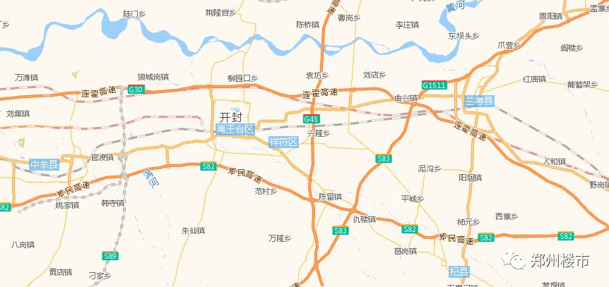 京广,京九铁路左右为邻,黄河公路大桥横跨南北,310,106国道纵横交汇