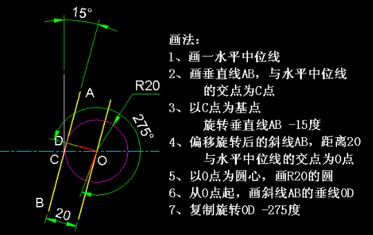 cad入门图纸