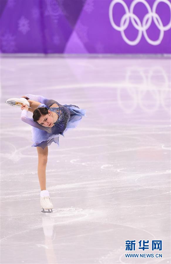 当日,2018年平昌冬奥会花样滑冰女子单人滑短节目比赛在江