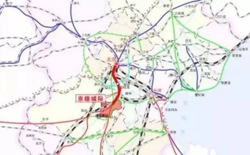 备受关注的京张高铁,京沈高铁,京雄城际铁路,城际联络线一期都有了