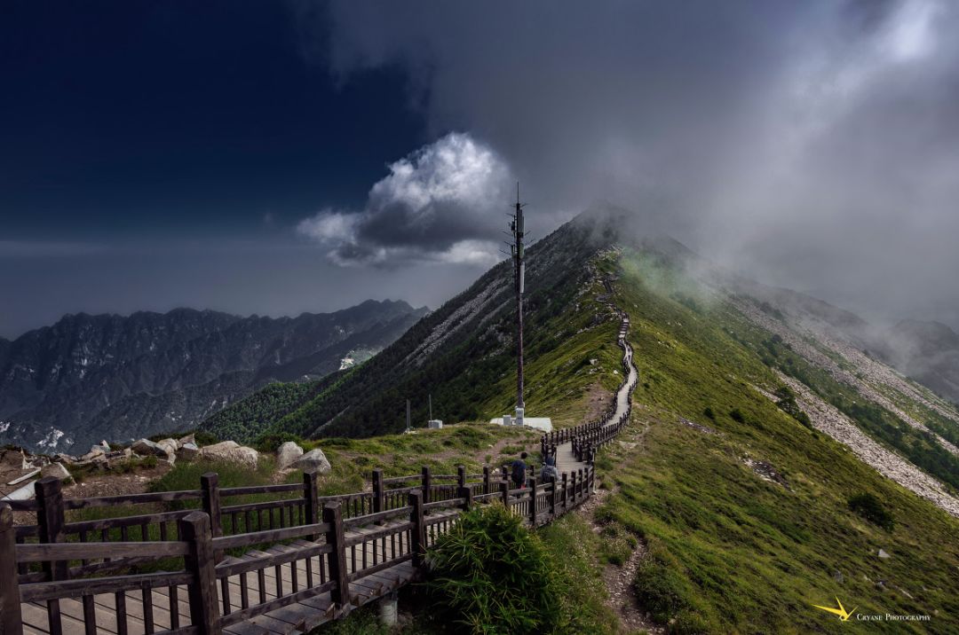 七月太白山