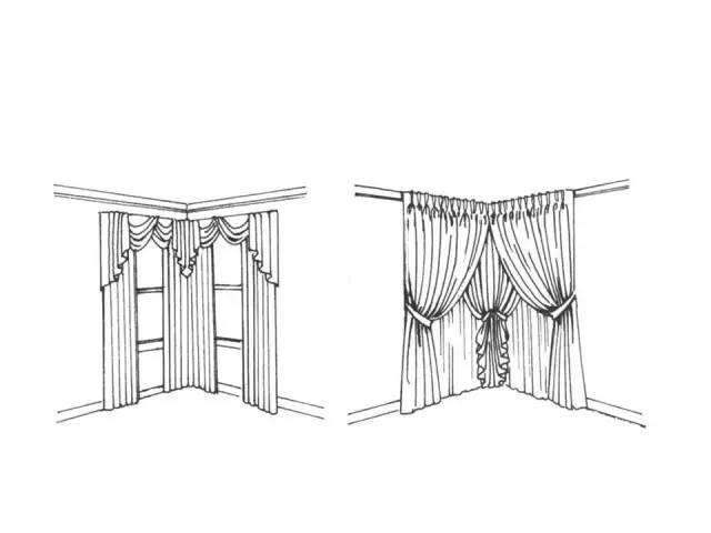异形窗户如何设计窗帘?